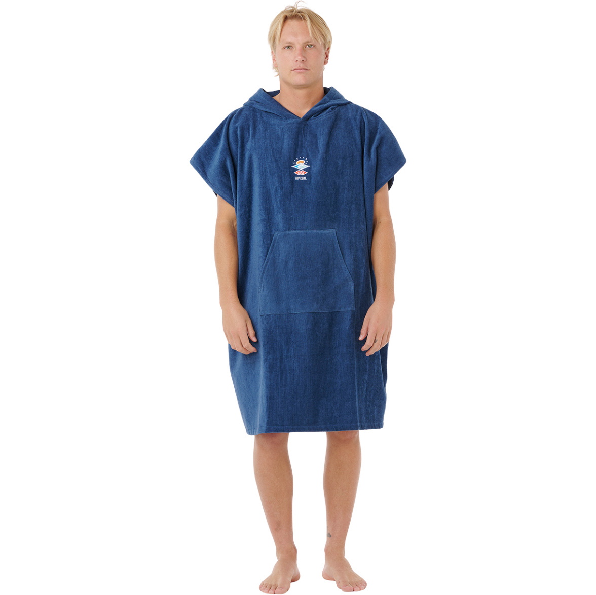 2026 Rip Curl Mens Logo Hooded Towel 00GMTO - Navy